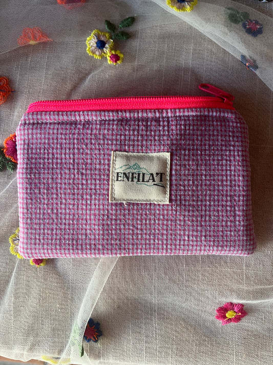 MONEDER SIMPLE VICHY LILA