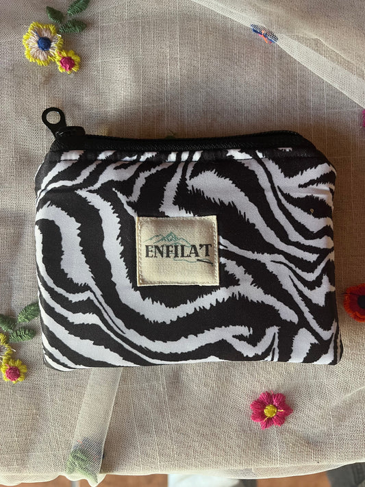 MONEDER SIMPLE ANIMAL PRINT ZEBRA