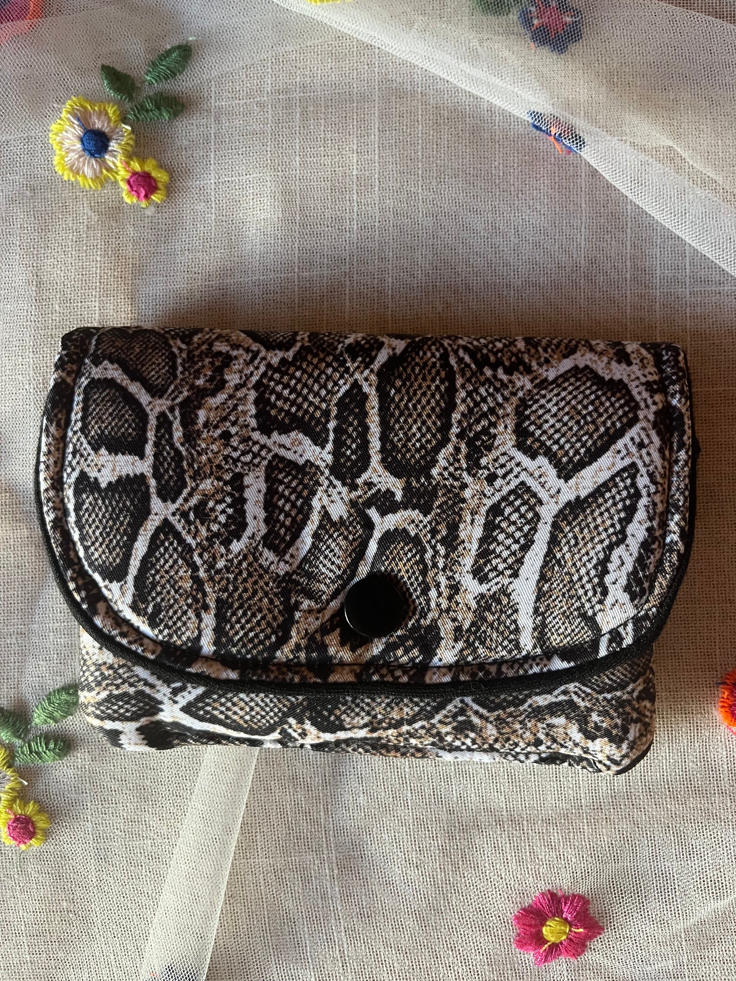 MONEDER AMB SOLAPA - animal print SERP