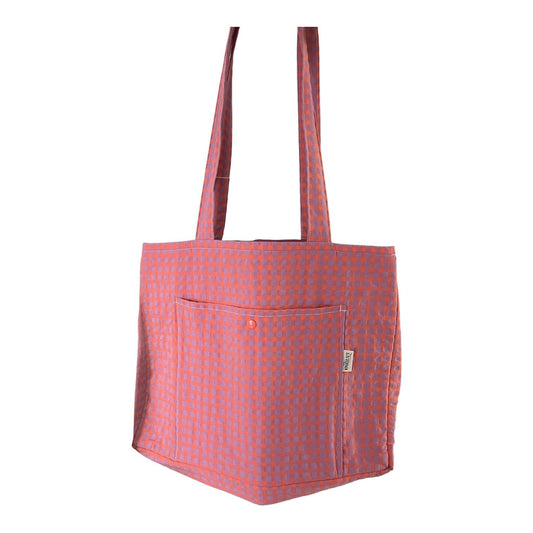BOSSA XL VICHY GAMBA (lila i taronja)