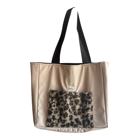 BOSSA XL BEIG I ANIMALPRINT