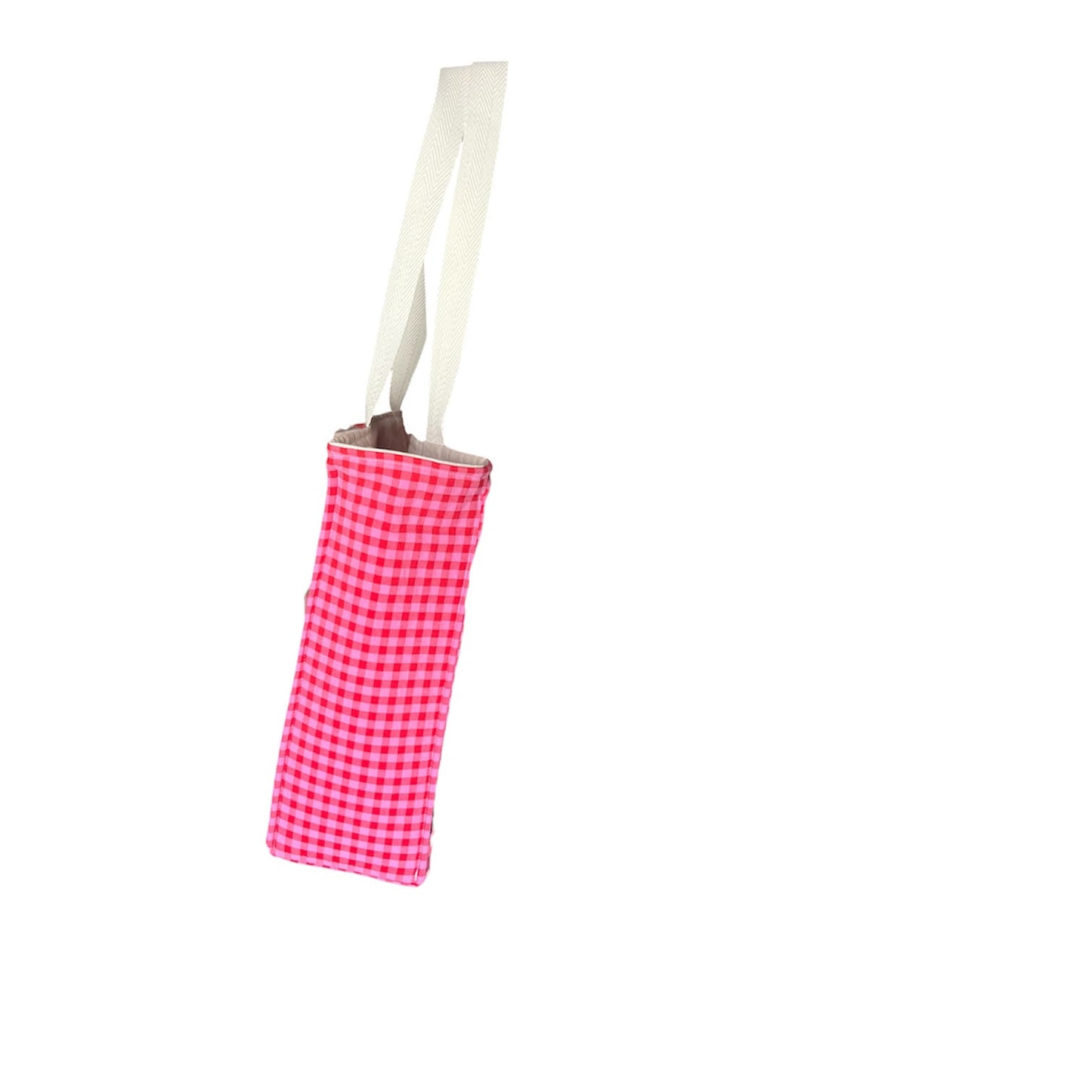 BOSSA XL VICHY MADUIXA 2 (rosa i vermell)