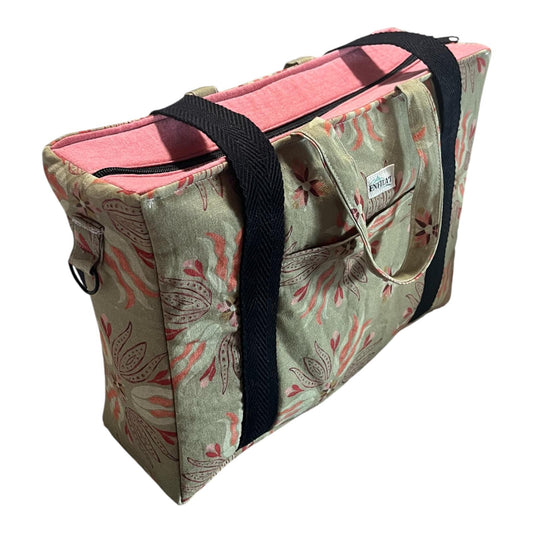 BOSSA HAPPY CREMALLERA - VERD FLORAL